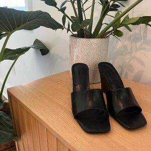 Size 8 - French Connection Wedge (Black) NWT